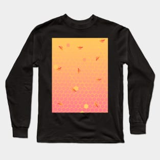 Honey Comb Long Sleeve T-Shirt